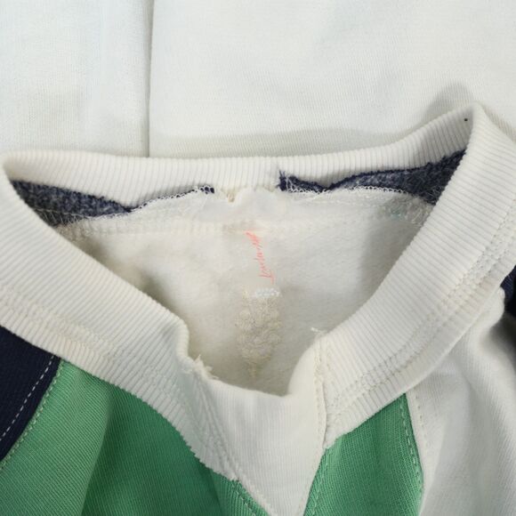 Free People FP Movement Intercept Logo Pullover Sweatshirt Top Printed S 283173 - Picture 9 of 9